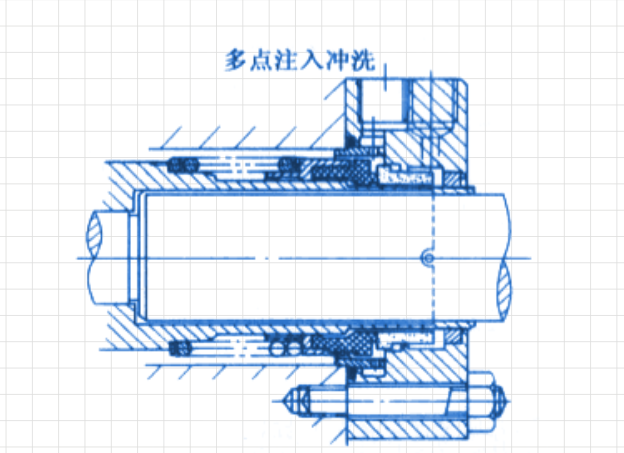 一種液化石油氣用的液壓密封件結(jié)構(gòu)平面圖